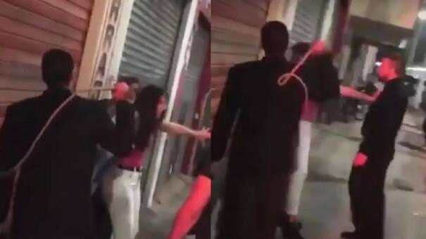 Escándalo: patovicas atacaron a latigazos a una pareja a la salida de un boliche