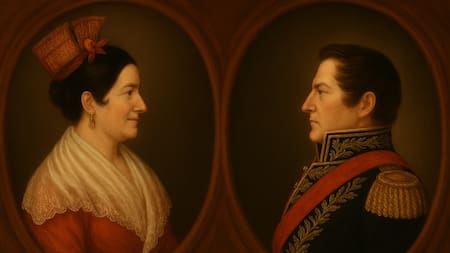 Rosas y Encarnación: inventaron un embarazo para casarse y fueron el primer matrimonio en el poder por 20 años