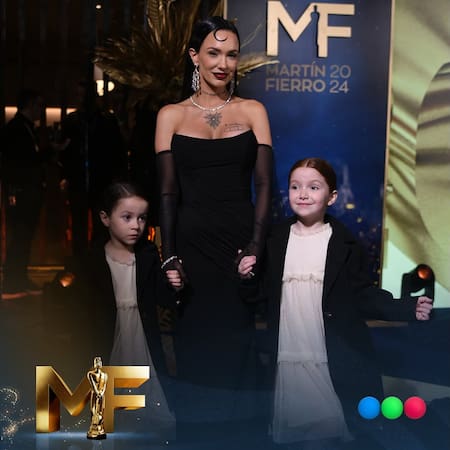 Los looks de los famosos en los Martín Fierro. Foto: Instagram @telefe