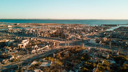 Las Encadenadas - Epecuén. Foto: Turismo Carhué
