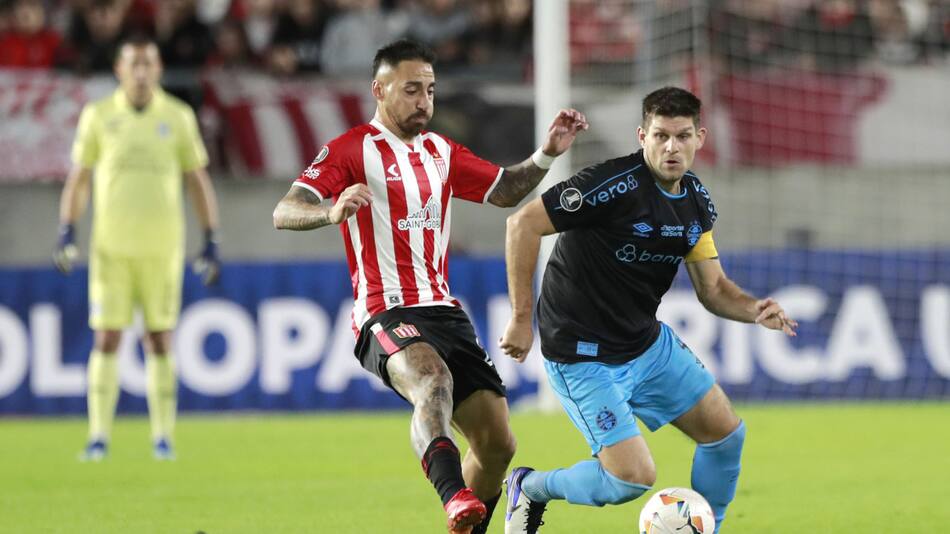 Copa Libertadores, Estudiantes vs. Gremio. Foto: EFE.