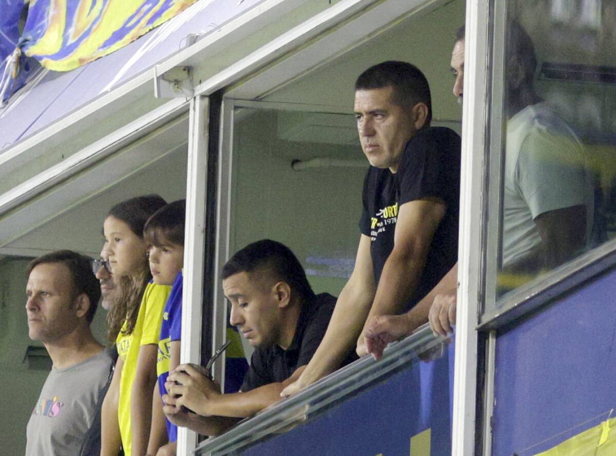Juan Román Riquelme, presidente de Boca Juniors. Foto: NA (Damián Dopacio)