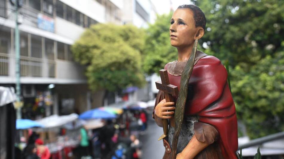 San Expedito. Foto: Télam.
