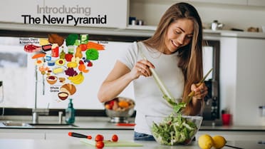 Nueva pirámide nutricional en Estados Unidos: en qué se diferencia de la versión tradicional y para qué sirve