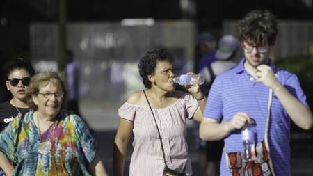 Ola de calor. Foto: NA.