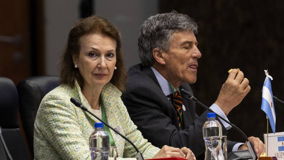 Diana Mondino, representante argentina en la Cumbre del Mercosur. Foto: EFE.