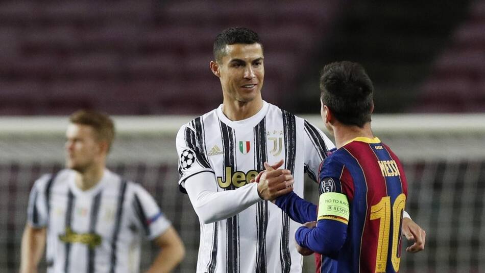 Messi y Cristiano Ronaldo, Reuters.