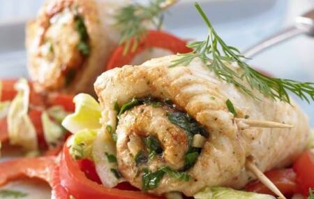 Rollos de pescado y espinaca: Fuente: Facebook /Cocina Internacional