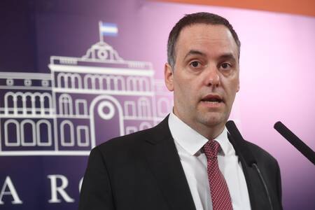 Manuel Adorni, vocero presidencial. Foto: Télam