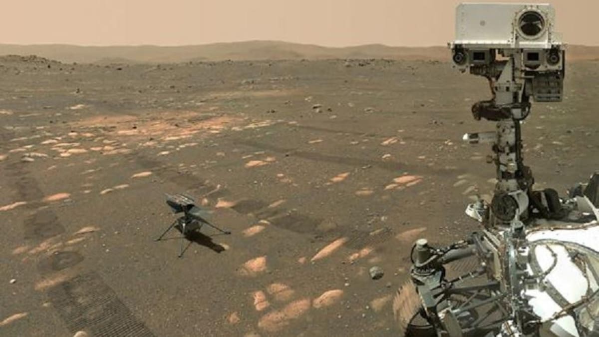 La NASA celebra un hito en Marte: el rover Perseverance recorrió una distancia récord y fue fotografiado desde el espacio