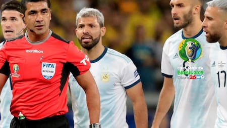 Árbitro Brasil vs Argentina - Copa América