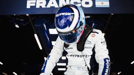 Franco Colapinto; Williams Racing. Foto: Instagram @francolapinto