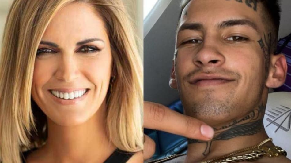 Viviana Canosa y L-Gante, foto NA