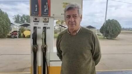 El descargo de Nicolás Pino por el precio de gasoil. Foto: NA.