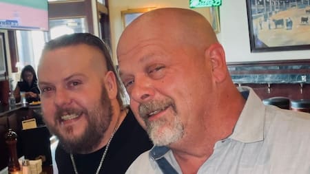 Rick Harrison y su hijo Adam. Foto: Instagram.