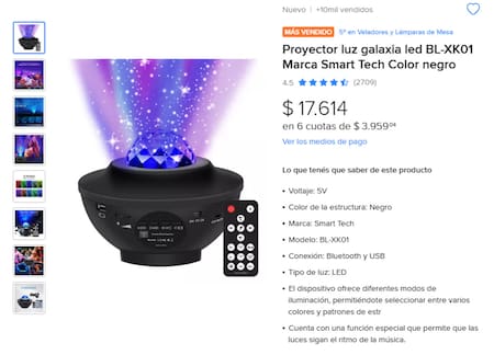 Regalos para San Valentín. Foto: Mercado Libre.