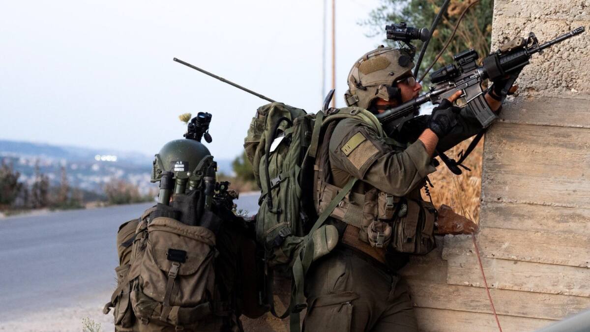 Soldados israelíes en la Franja de Gaza; guerra Israel-Hamás: Foto: X @idfonline