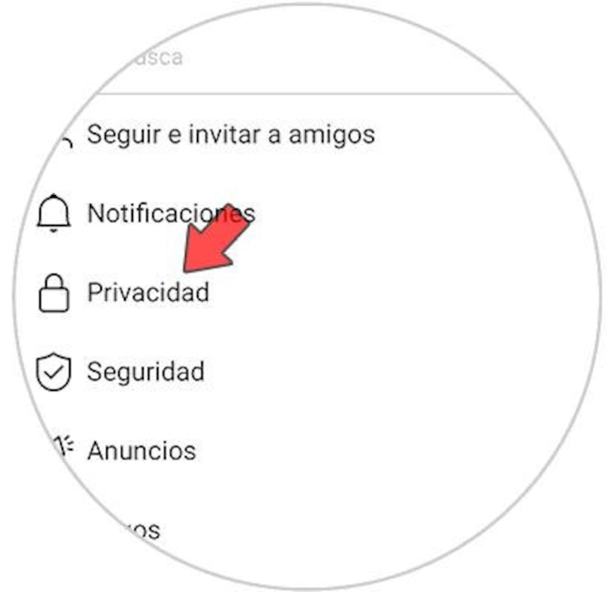 Acceder a Privacidad en Instagram. Foto: IGWeb