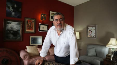 Arévalo, líder del partido Semilla de Guatemala. Foto: Reuters.