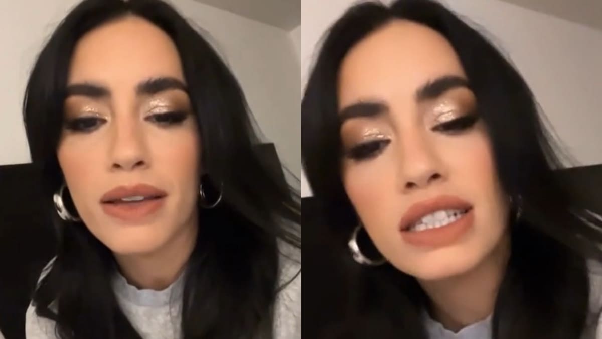 Lali explicó por qué no pudo cantar en Chile. Foto: captura.