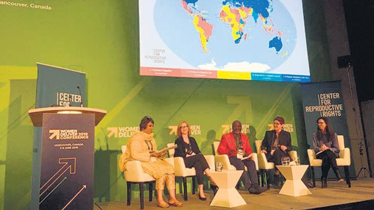 Women Deliver 2019 sobre situación del aborto en el mundo