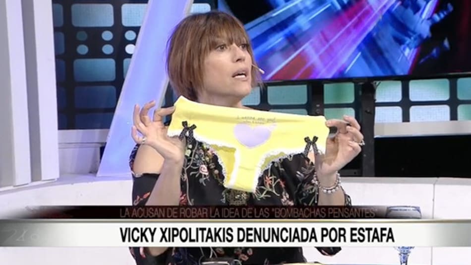 Denuncia a Vicky Xipolitakis por marca de bombachas - Canal 26