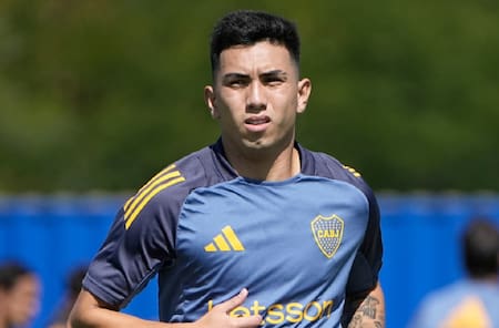 Alan Velasco, nuevo jugador de Boca. Foto: Instagram @bocajrs