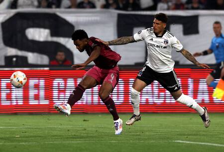 Empate entre River y Colo Colo por Copa Libertadores 2024. Foto: Reuters.