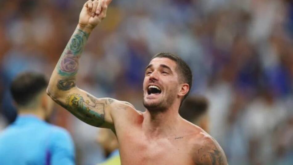 El emotivo video que publicó De Paul en la previa del choque con Croacia: "Por ustedes, por nosotros, por nuestro país". Foto: NA.