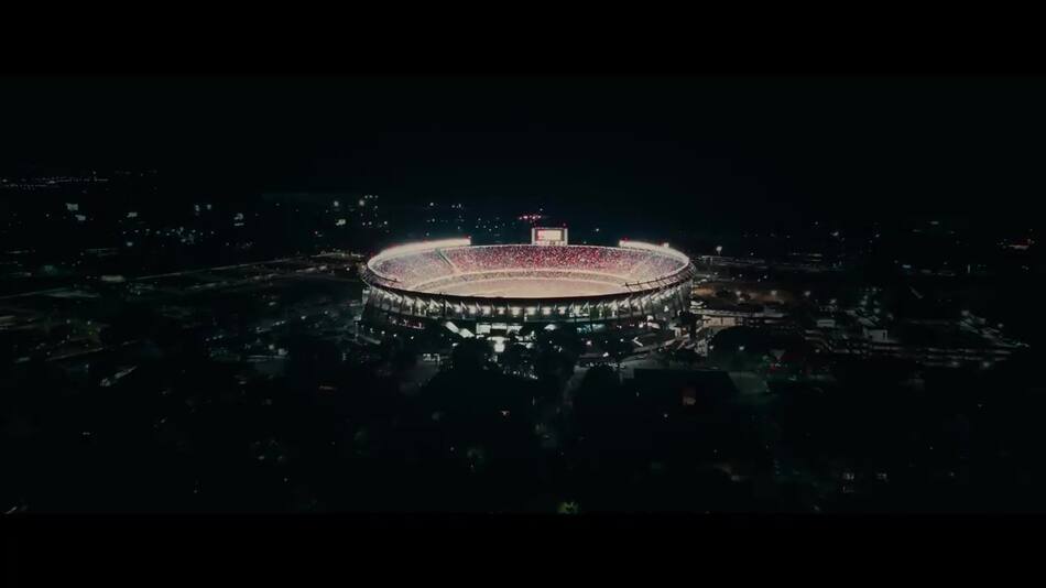 El Monumental aparece en el tráiler de una película de terror. Foto: captura