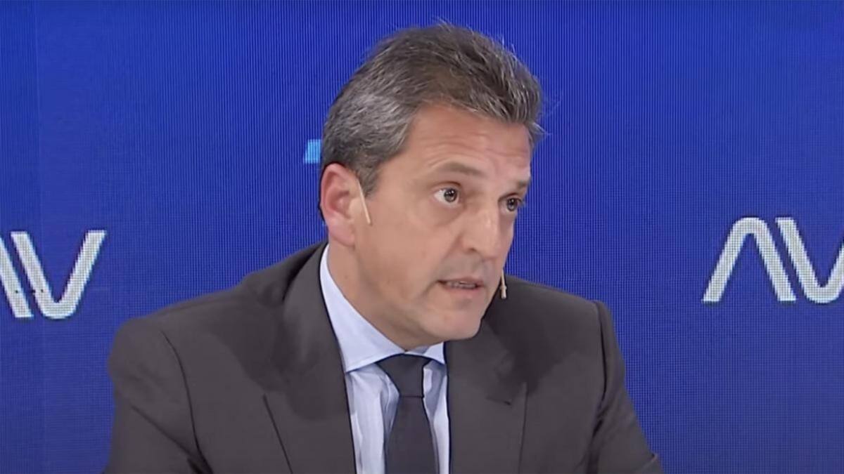 Sergio Massa. Foto: captura TN.