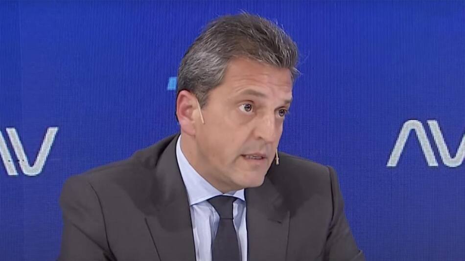 Sergio Massa. Foto: captura TN.