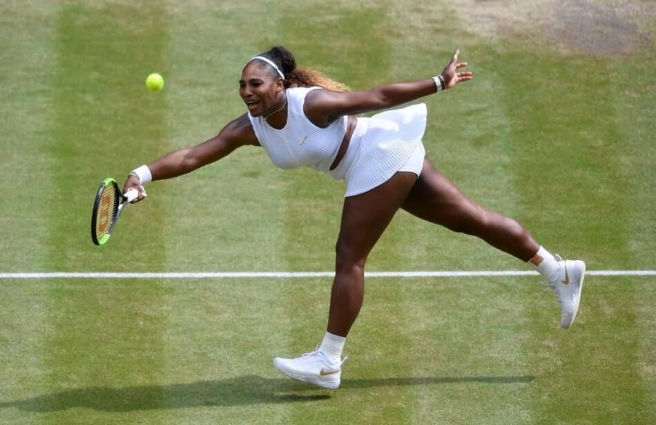 Final de Wimbledon entre Halep y Serena Williams (Reuters)