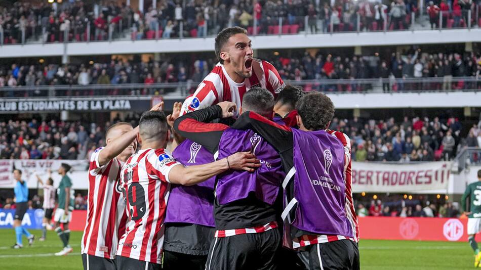 Copa Sudamericana, Estudiantes vs. Goias. Foto: NA.