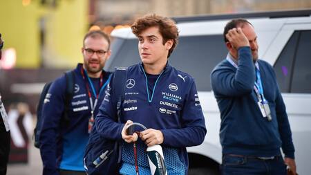 Franco Colapinto. Foto: Reuters.