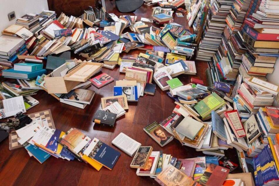 Allanamiento y destrozos en la casa de Leopoldo López en Venezuela