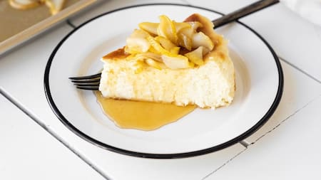 Receta de torta vasca. Foto Instagram @inutilisimas