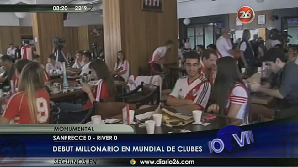 Mundial de Clubes 2015 - River vs. Sanfrecce - Hinchas (Canal 26)