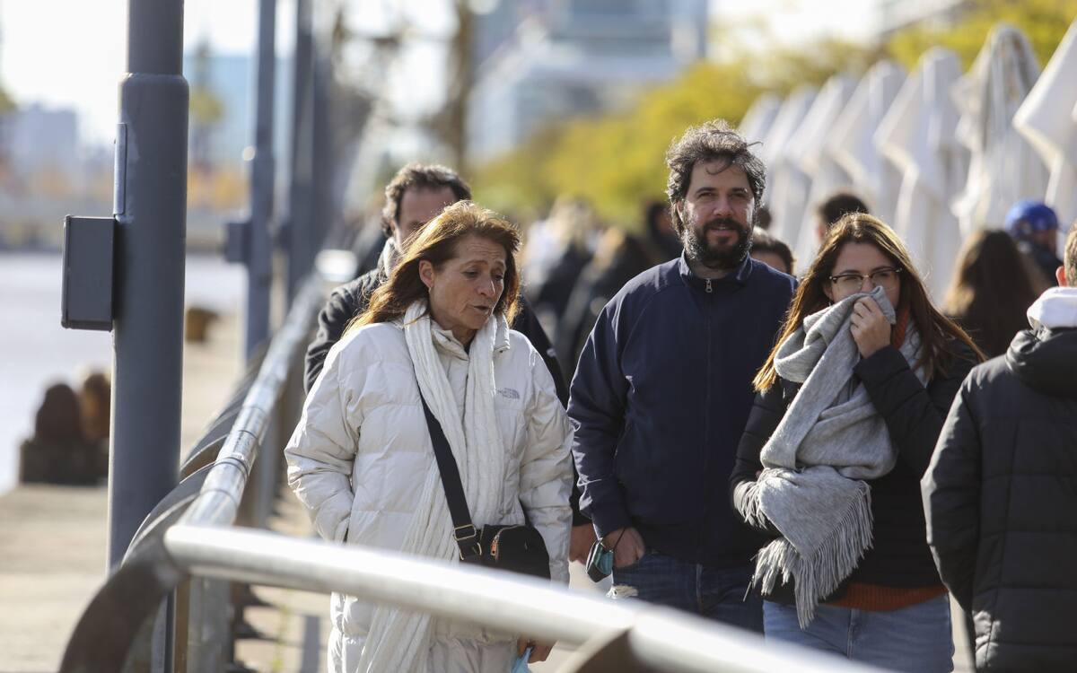 Clima, frío, otoño, invierno. Foto: NA/Mariano Sánchez.