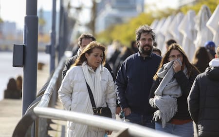 Clima, frío, otoño, invierno. Foto: NA/Mariano Sánchez.