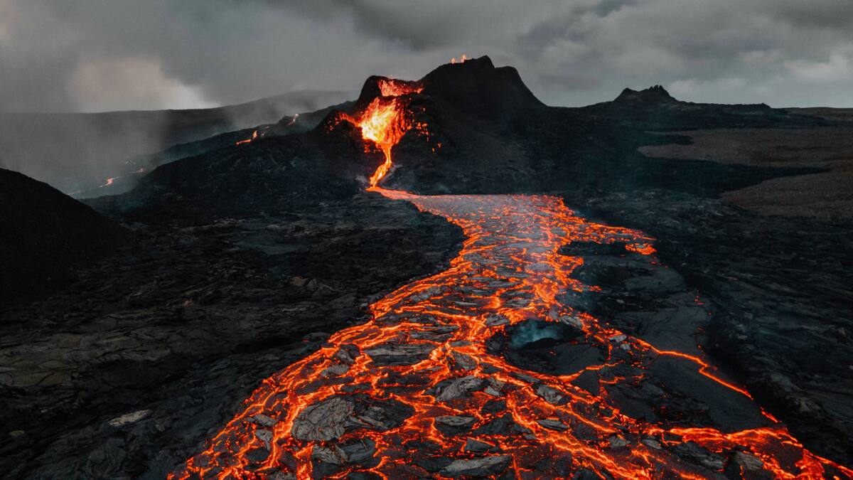 Volcán. Foto Unsplash.