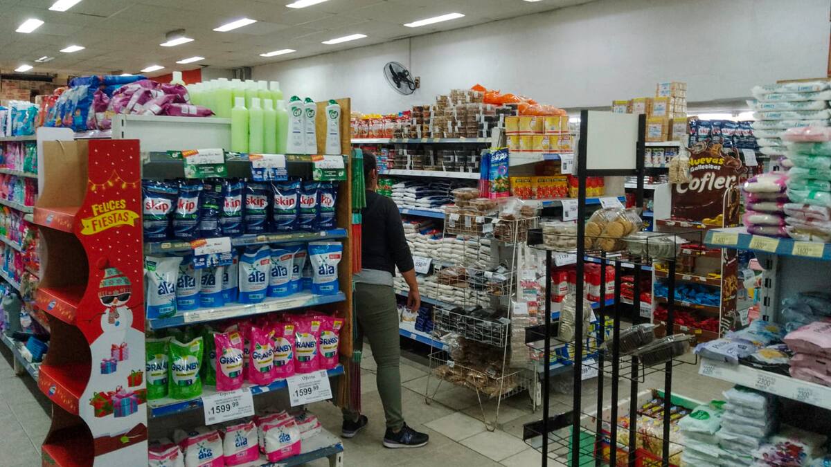 Inflación en supermercados.