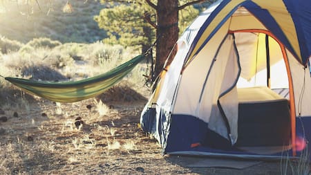Camping, vacaciones, verano, calor. Foto: Unsplash