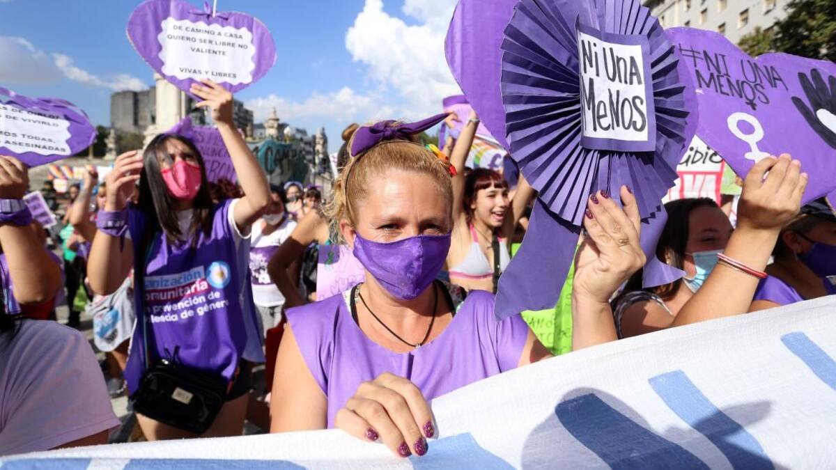 #8M: multitudinarias marchas y reclamos en toda la Argentina en conmemoración del Día de la Mujer