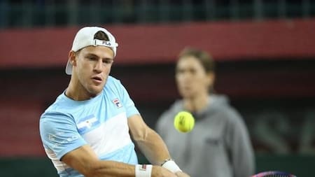 Diego Schwartzman en Copa Davis