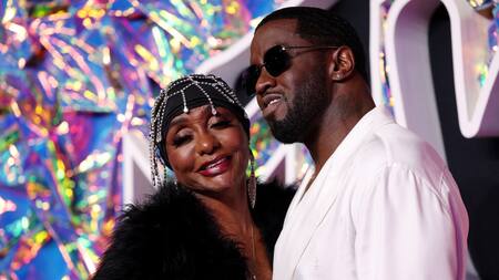 Janice Small y Sean Diddy Combs. Foto: Reuters.