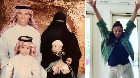 Mariana Maciel y su historia en Emiratos Árabes. (Fotos: Mariana Maciel)