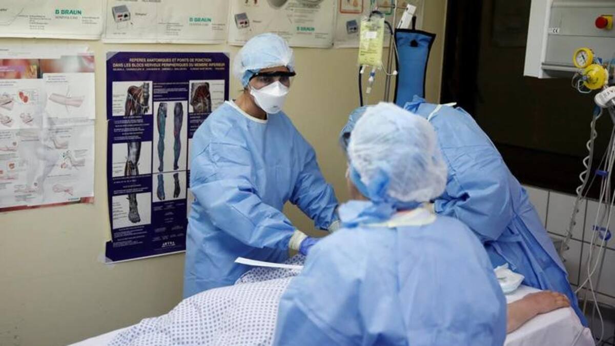 Coronavirus, Estados Unidos, atención de paciente, Reuters