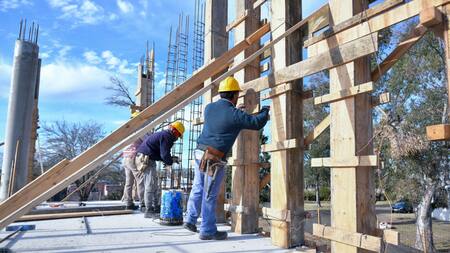 Construcción. Foto: NA.