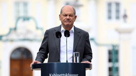 Olaf Scholz, el canciller de Alemania. Foto: Reuters.